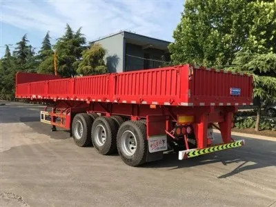 Ribaltabile per rimorchio a pianale a tre assi da 40 piedi